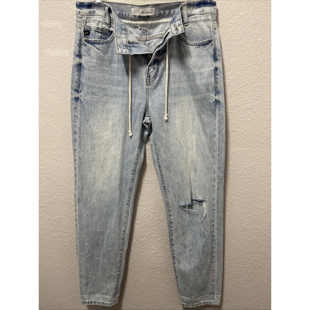 KanCan Women's Denim Jeans w/ Drawstring Style Estilo Size 7/27